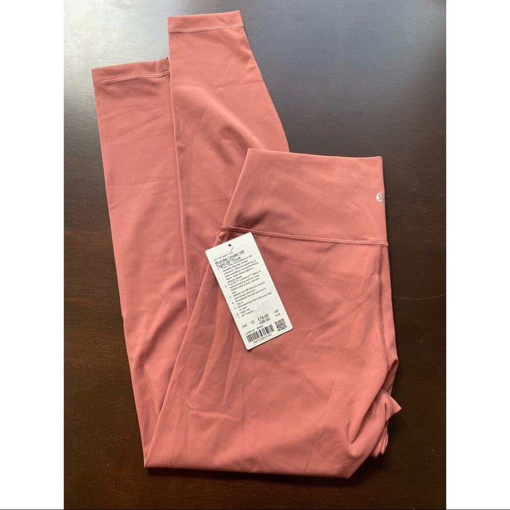 NWT Lululemon Wunder Under HR Tight 28" *Flux BRRO Sz 12